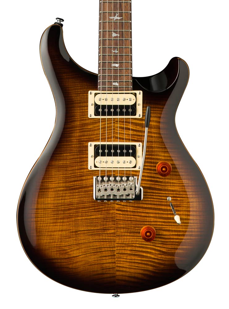 PRS Guitars SE Custom 24 Electric Guitar - Black Gold Sunburst