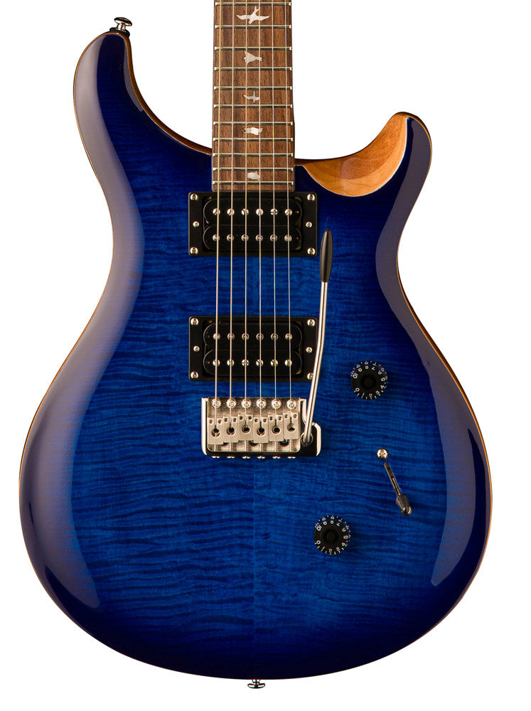 PRS Guitars SE Custom 24 Electric Guitar - Faded Blue Burst