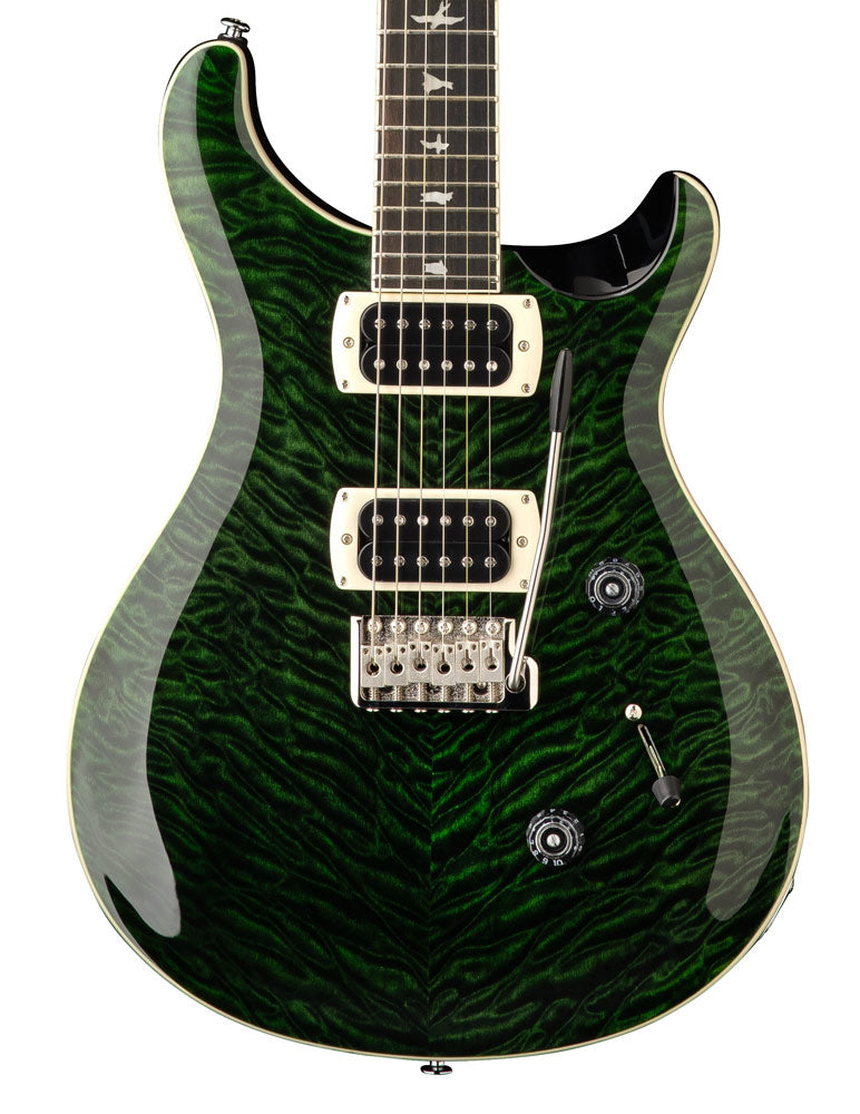 PRS Guitars SE Custom 24 Quilt Electric Guitar - Teal Black