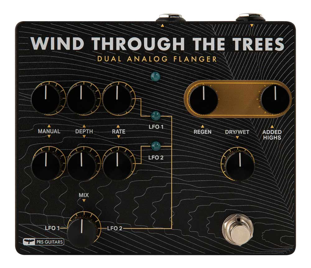 PRS Guitars Wind Through The Trees Dual Flanger Modulation Pedal