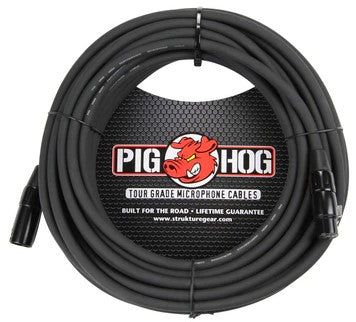 Pig Hog 8MM Mic Cable, 30FT XLR