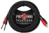 Pig Hog Solutions 15ft RCA-1/4" Dual Cable