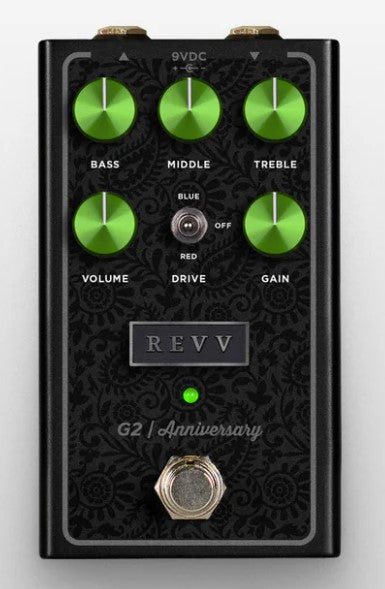 Revv Amplification G2 V2 Overdrive Pedal - Anniversary Edition