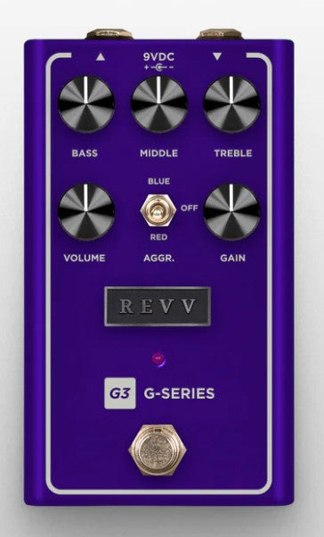 (Incoming) Revv Amplification G3 V2 - High Gain Preamp Pedal