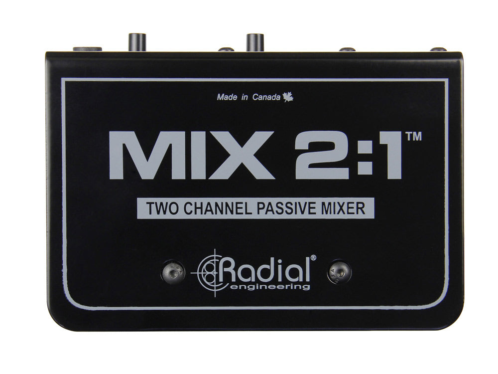 Radial Engineering Mix 2:1 Two-channel Audio Combiner & Mixer