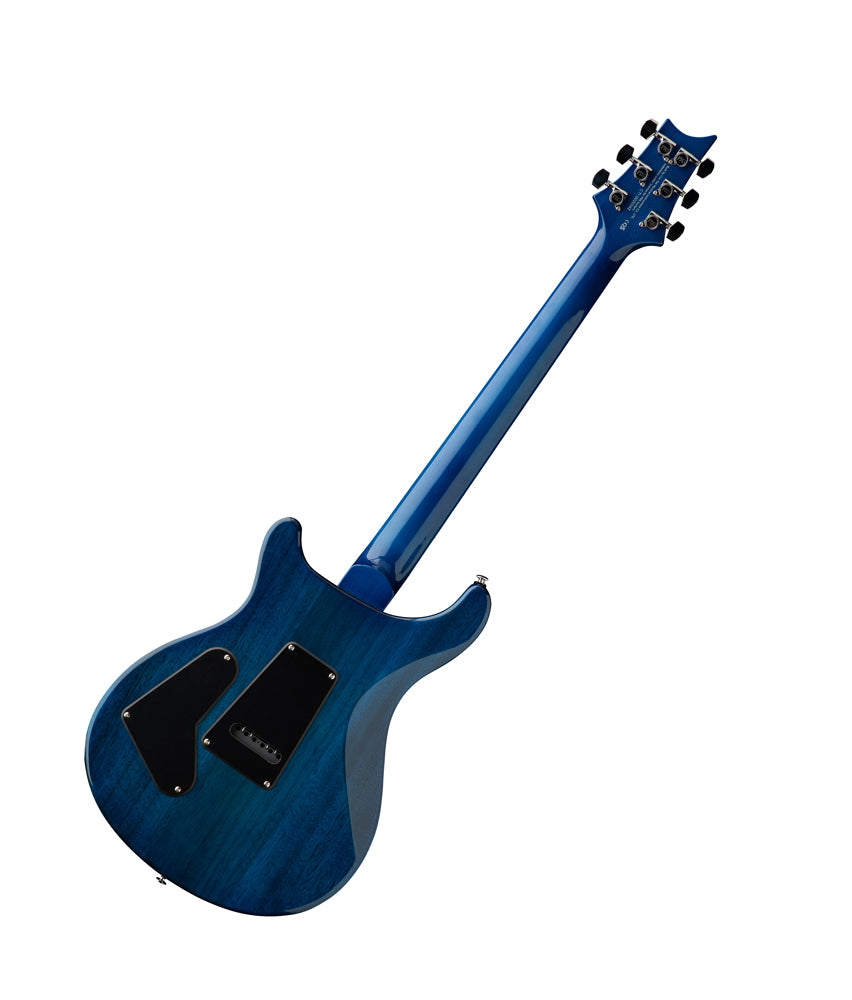 PRS Guitars SE Custom 24-08 Quilt Electric Guitar - Lake Blue