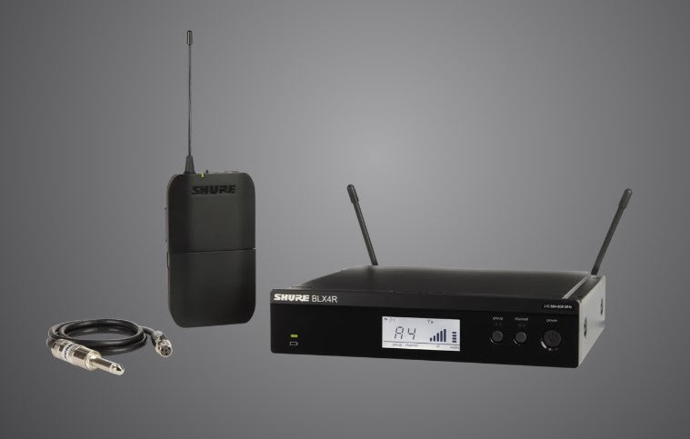 Shure BLX14R-H10 Wireless Rack-Mount Guitar System H10 – Flipside Music