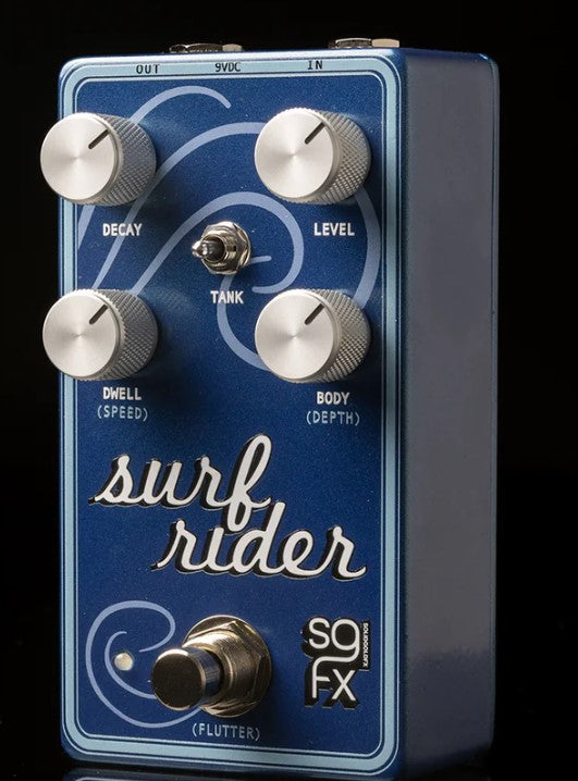 SolidGoldFX Surf Rider IV Spring Reverb Pedal