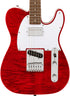 Squier Affinity Series Telecaster FMT SH - Crimson Red Transparent