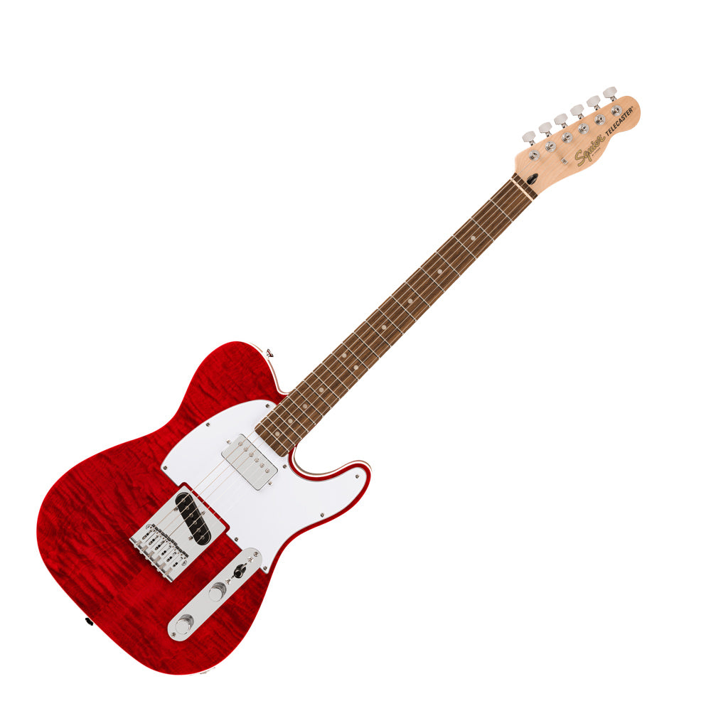 Squier Affinity Series Telecaster FMT SH - Crimson Red Transparent