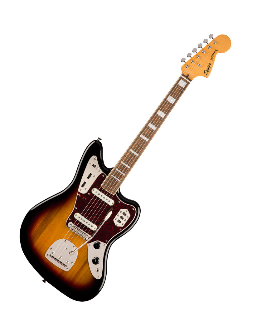 Squier Classic Vibe '70s Jaguar - 3-Color Sunburst – Flipside Music