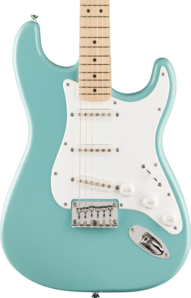 Squier FSR Sonic Stratocaster HT Electric Guitar - Tropical Turquoise