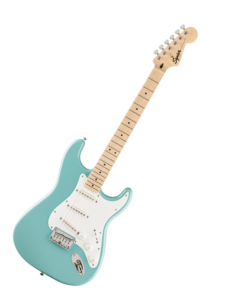 Squier FSR Sonic Stratocaster HT Electric Guitar - Tropical Turquoise