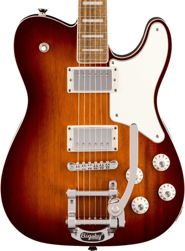 Squier Paranormal Troublemaker Telecaster Deluxe - Honey Sunburst
