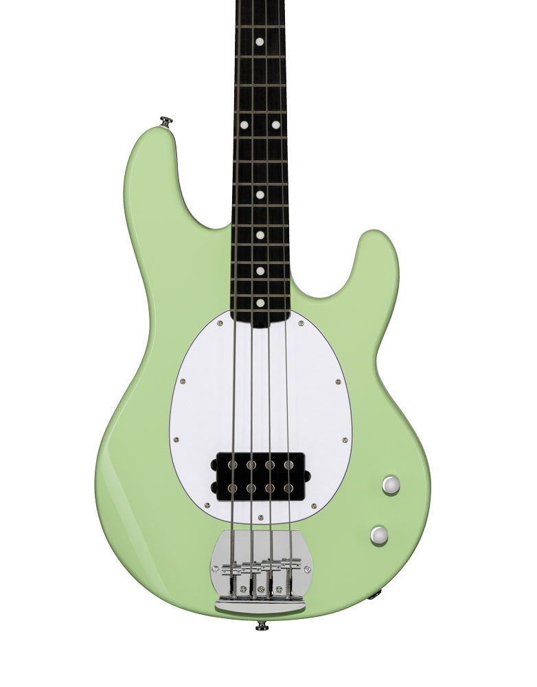 Sterling by Music Man Intro Series StingRay Ray2 Bass Guitar - Misty Green