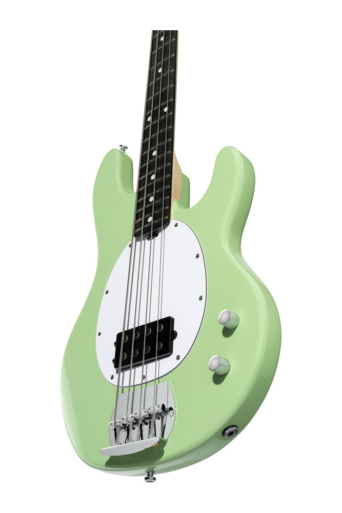 Sterling by Music Man Intro Series StingRay Ray2 Bass Guitar - Misty Green