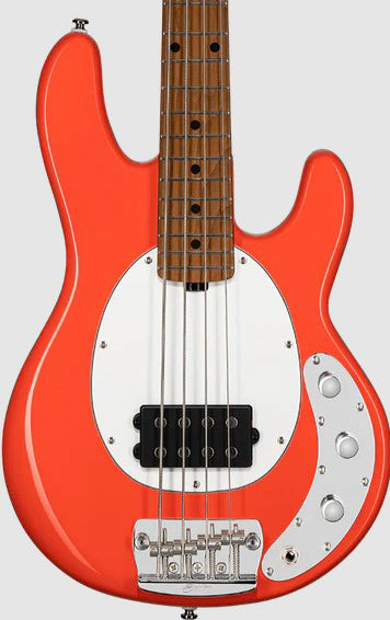 Sterling by Music Man Stingray Short Scale Bass - Fiesta Red