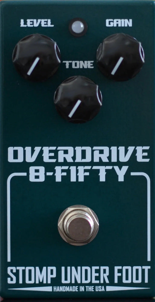 Stomp Under Foot OVERDRIVE 8-FIFTY Pedal