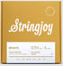 Stringjoy Brights Light Gauge (12-54) 80/20 Bronze Acoustic Guitar Strings