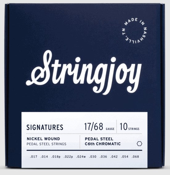 Stringjoy Signatures Pedal Steel  C6th (17-68) NW Strings