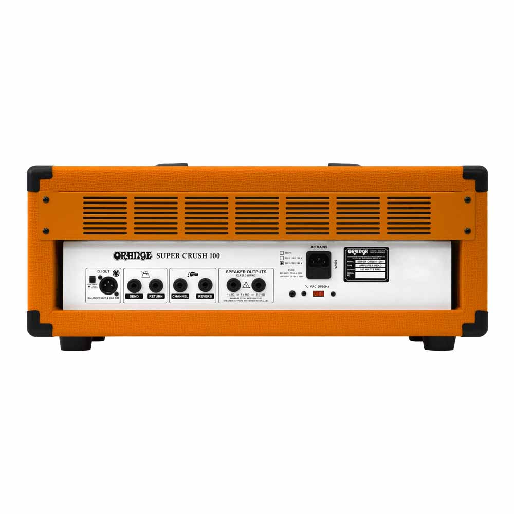 Orange Super Crush 100 Guitar Amplifier Head