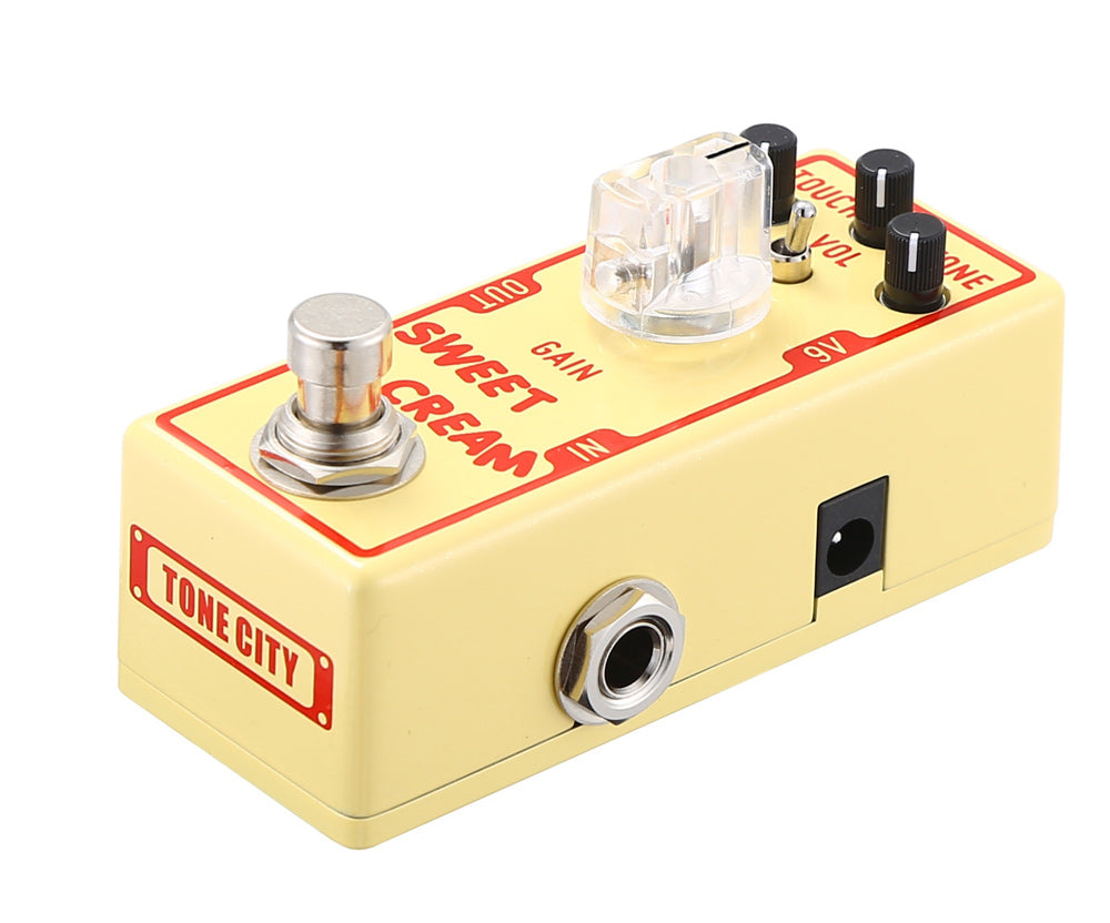 Tone City Sweet Cream Transparent Overdrive Pedal