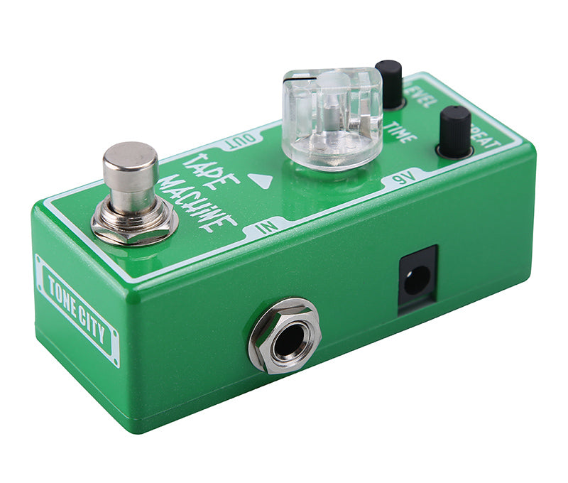 tone city pedal substation Tone City Tape Machine v2025 Delay Mini Effect Pedal – Flipside Music