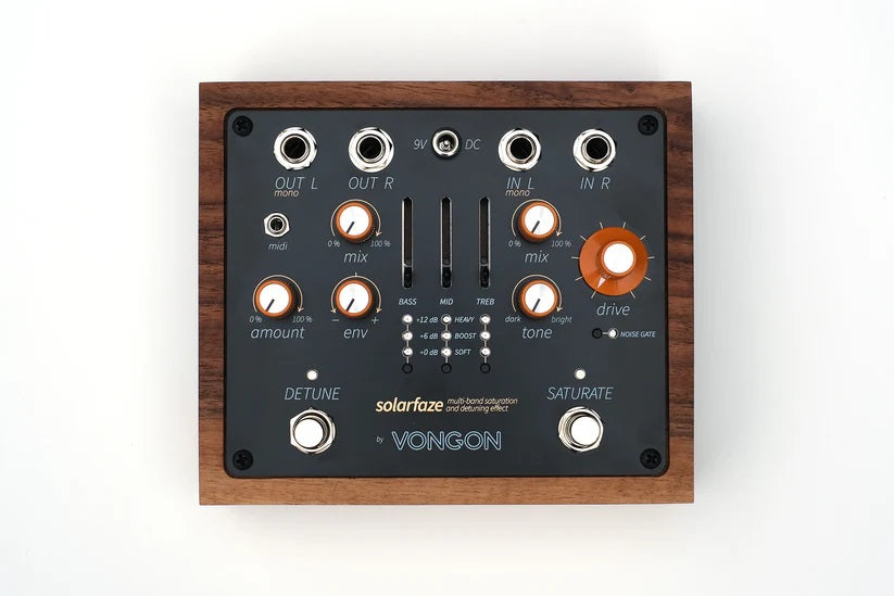 Vongon Solarfaze Multi-Band-Saturation and Detuning Effect Pedal