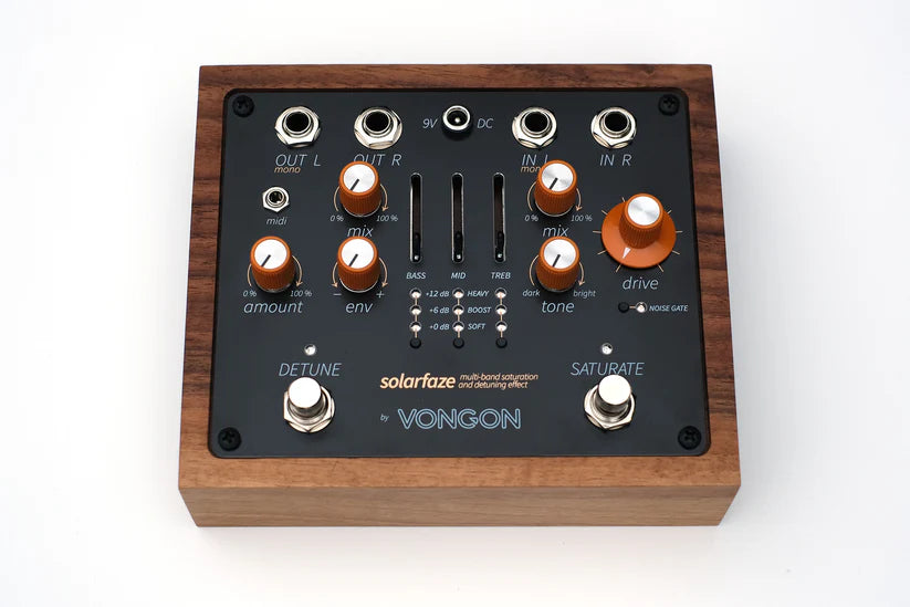 Vongon Solarfaze Multi-Band-Saturation and Detuning Effect Pedal