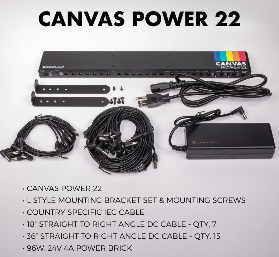 Walrus Audio Canvas Power 22 Power Supply