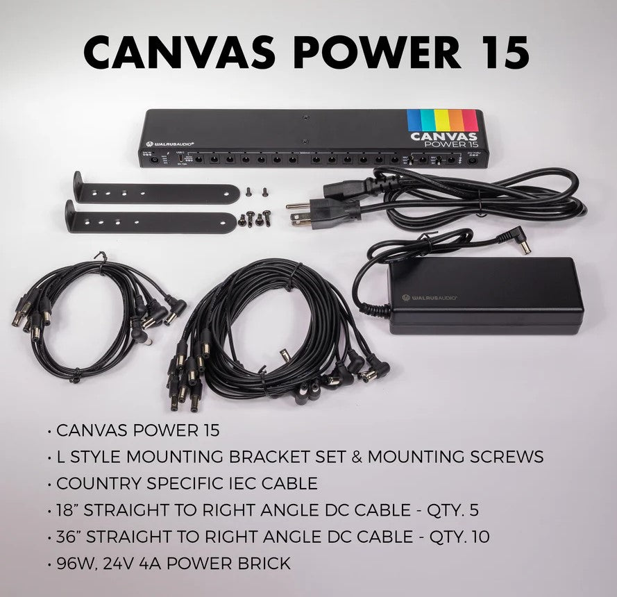 Walrus Audio Canvas Power 15 Power Supply