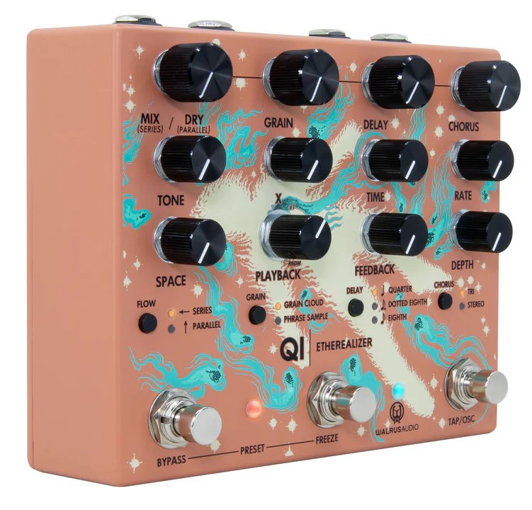 Walrus Audio Qi Etherializer - Terracotta