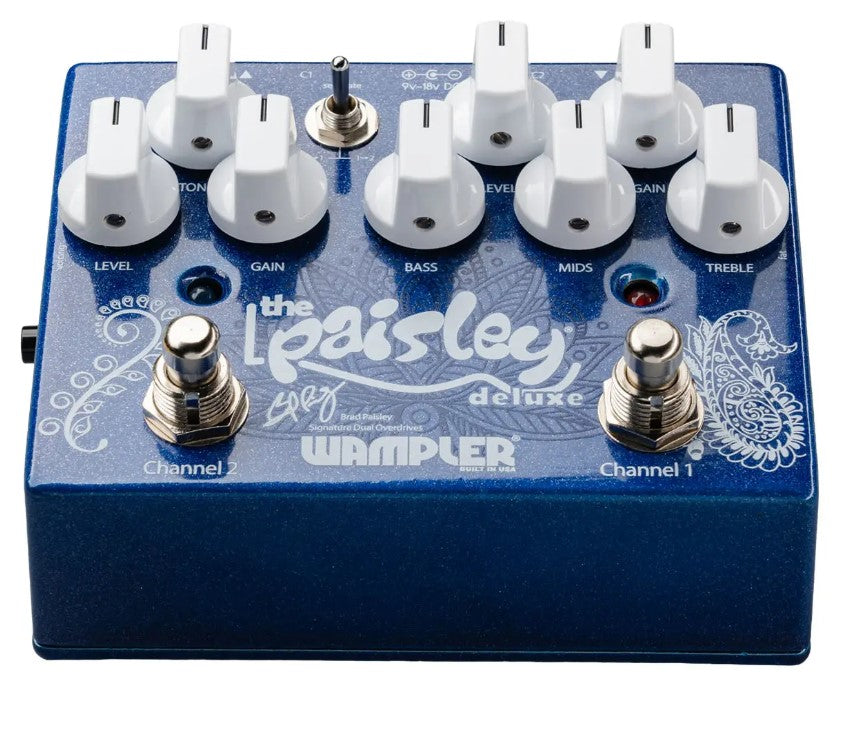 Wampler Brad Paisley:  Paisley Deluxe Drive Pedal