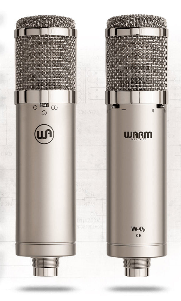 Warm Audio WA-47jr FET Condendsor Microphone - Nickel Jr
