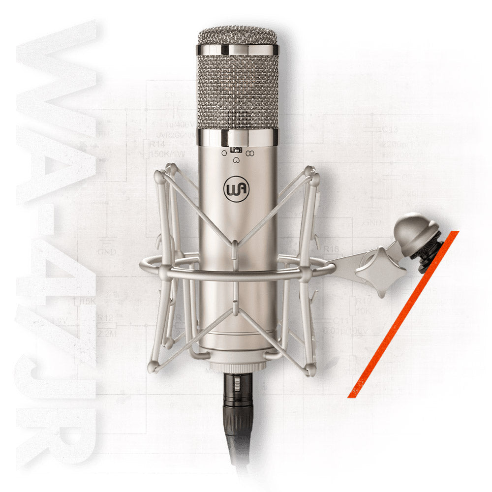 Warm Audio WA-47jr FET Condendsor Microphone - Nickel Jr