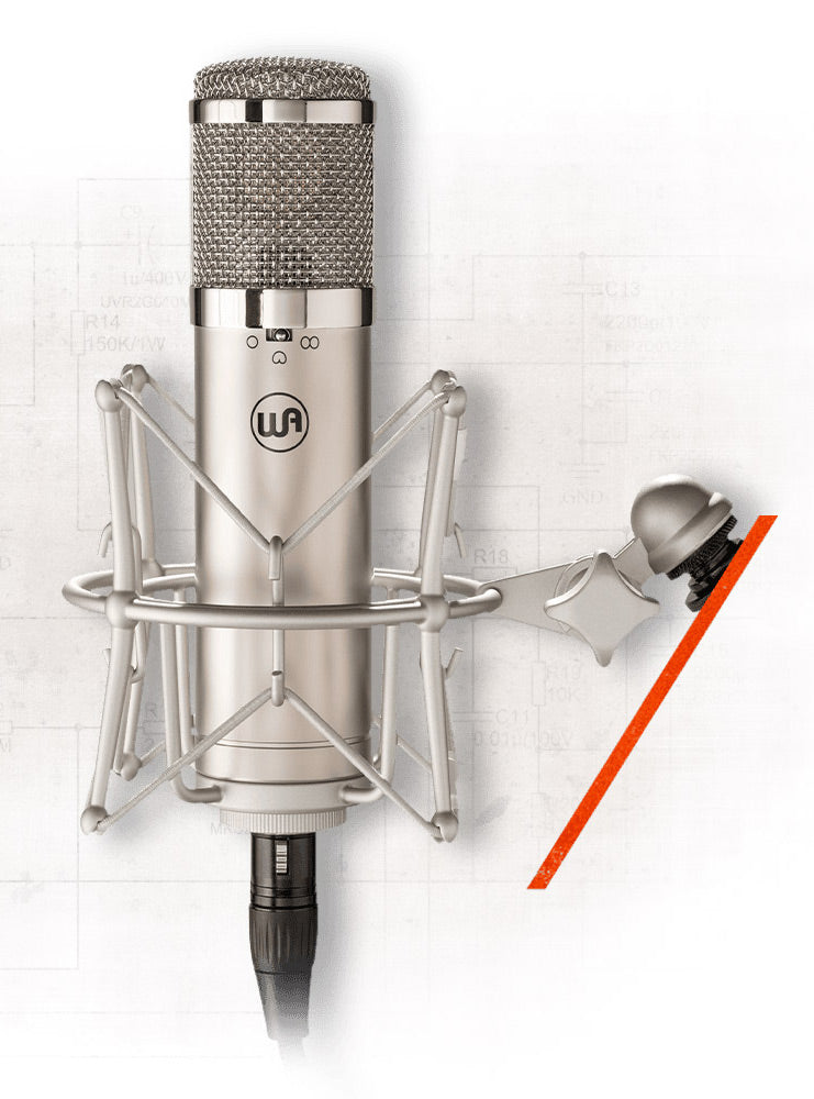 Warm Audio WA-47jr FET Condendsor Microphone - Nickel Jr