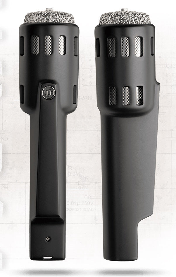 Warm Audio Retro 64 Dynamic Live Microphone For Vocals & Instruments - Black