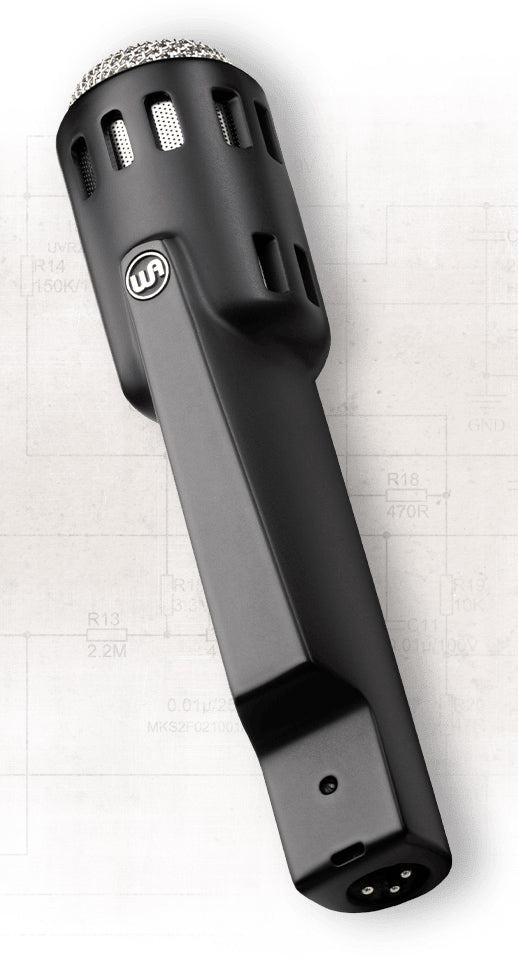 Warm Audio Retro 64 Dynamic Live Microphone For Vocals & Instruments - Black