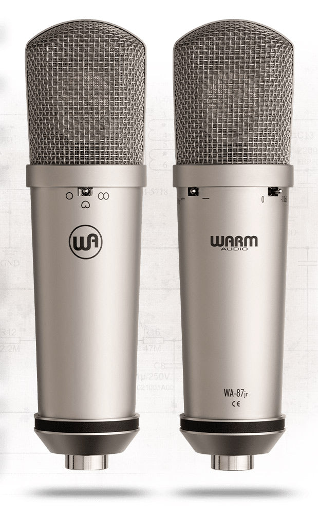 Warm Audio WA-87jr Large-Diaphragm FET Transformerless Condenser Microphone