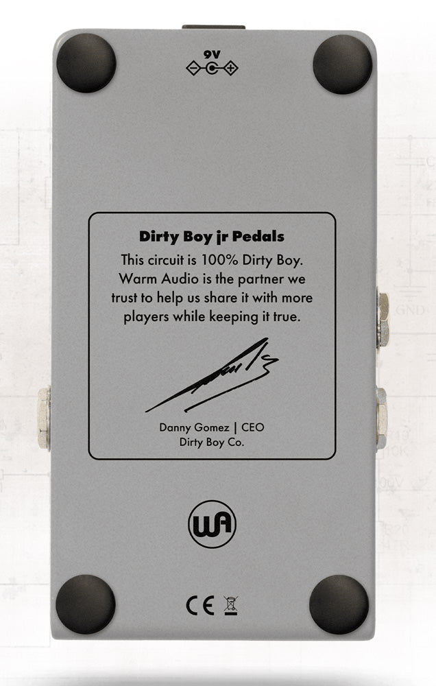 Warm Audio Dirty Boy Junior Overdrive Preamp Pedal