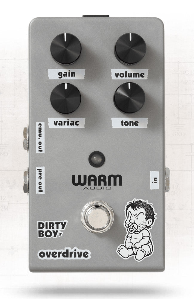 Warm Audio Dirty Boy Junior Overdrive Preamp Pedal