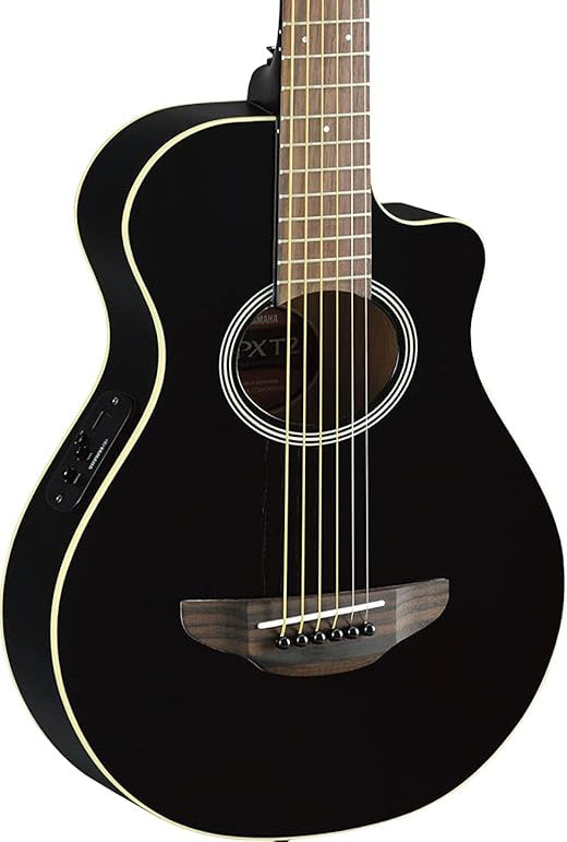 Yamaha APXT2 Thinline Acoustic Electric Cutaway Guitar - Black