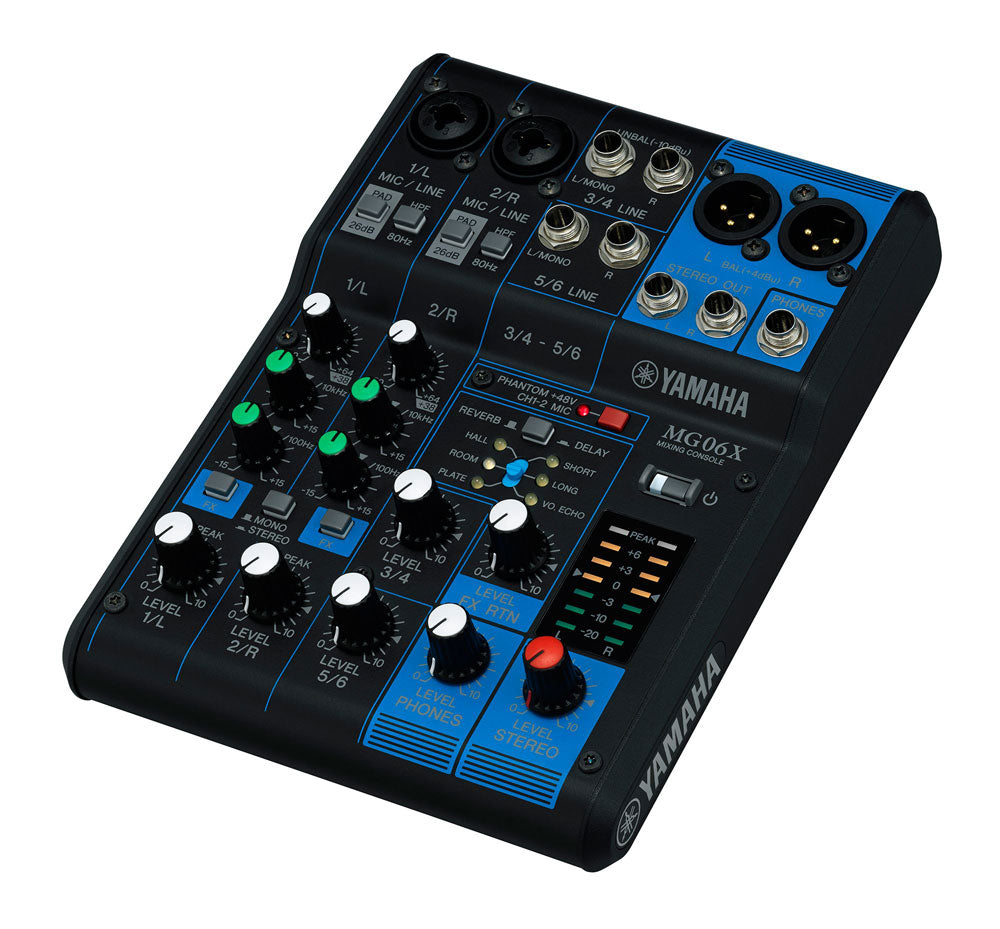 Yamaha MG06X 6-Channel Mixing Console with Effects