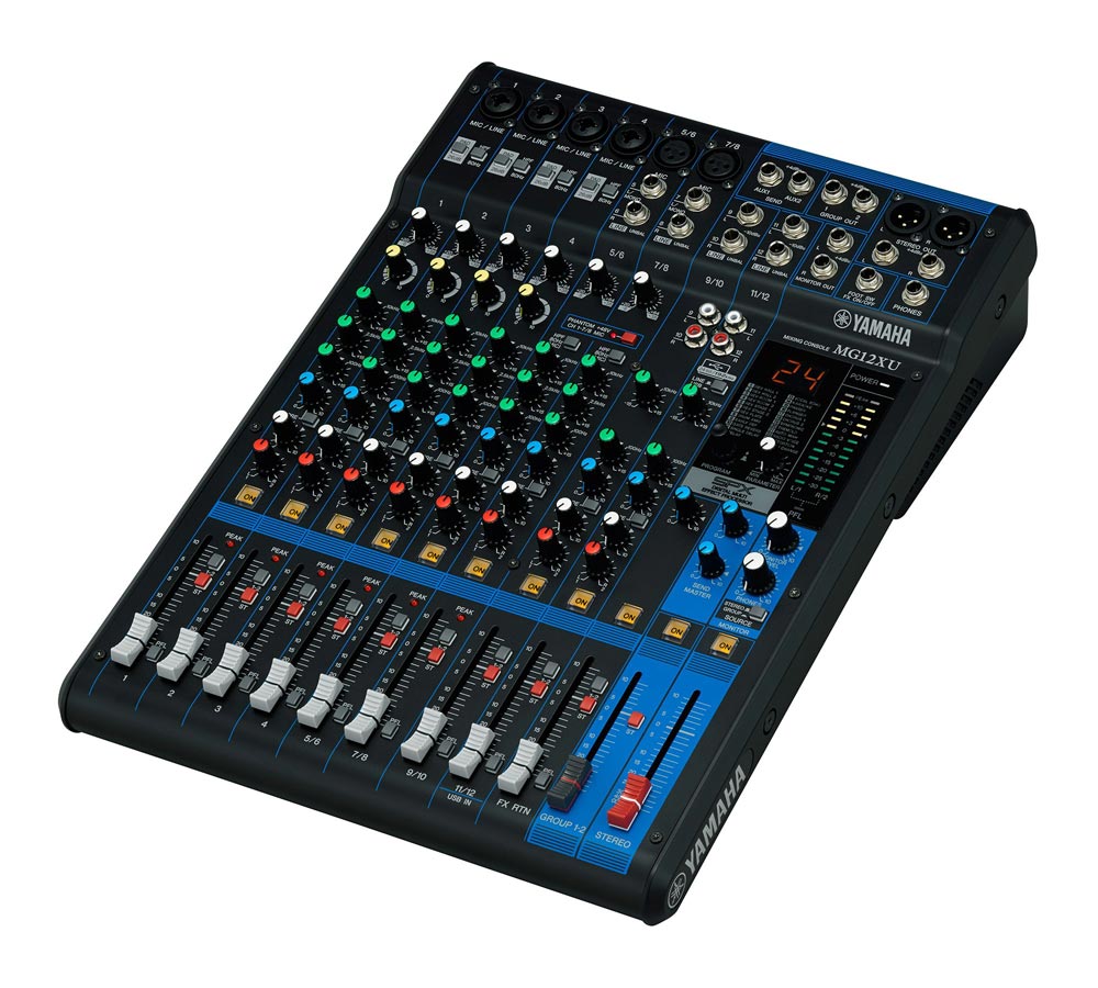 Yamaha MG12XU 12-Channel Mixing Console with USB and FX
