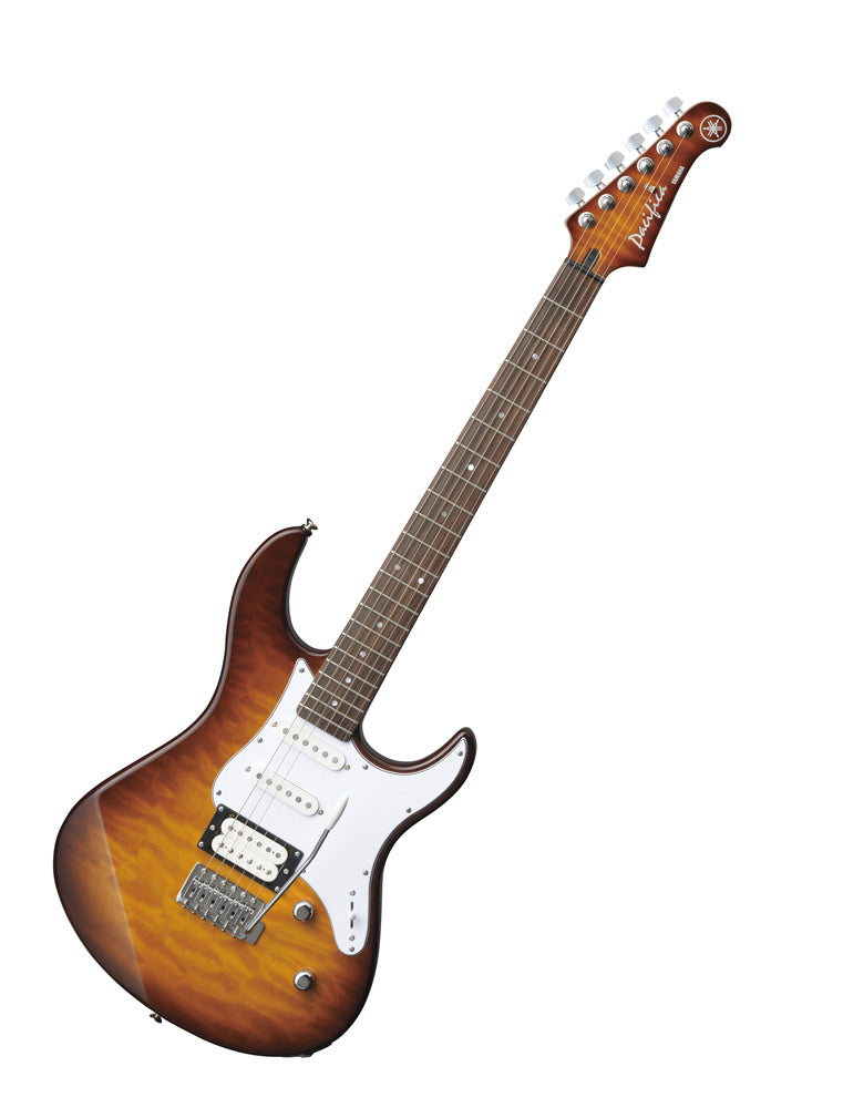 Yamaha PAC212VQM TBS Pacifica Series Electric Guitar - Tobacco Brown Sunburst