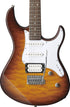 Yamaha PAC212VQM TBS Pacifica Series Electric Guitar - Tobacco Brown Sunburst