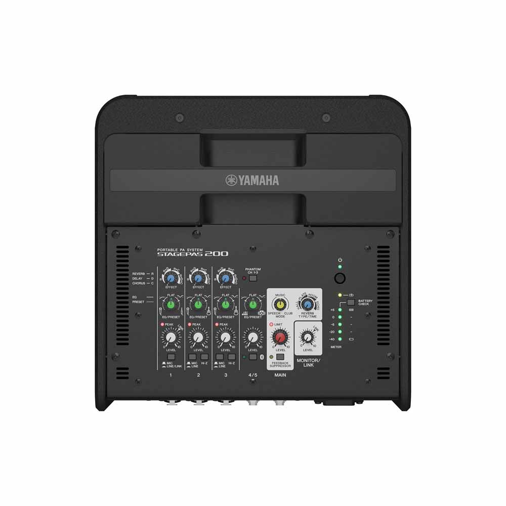 Yamaha STAGEPAS 200 2-Way 8" 130W Portable PA System with Bluetooth