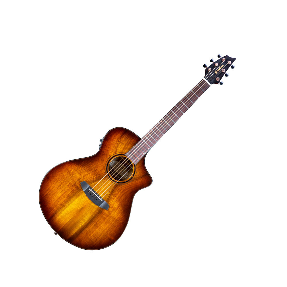 Breedlove Pursuit Exotic S Concert Tigers Eye CE Myrtlewood-Myrtlewood Acoustic/Electric Guitar