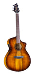 Breedlove Pursuit Exotic S Concert Tigers Eye CE Myrtlewood-Myrtlewood Acoustic/Electric Guitar