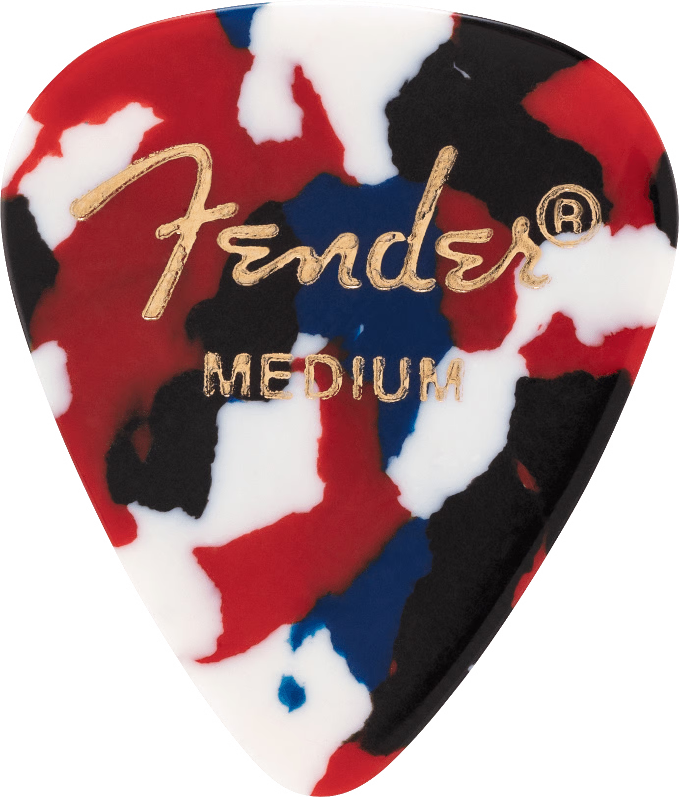 Fender 351 Shape Celluloid Pick Confetti Medium 12ct (Copy)